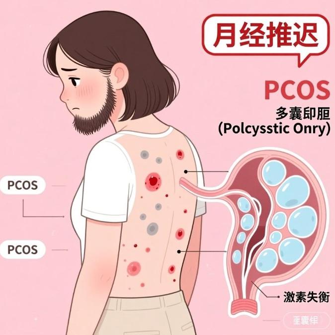 你知道多囊卵巢综合症的症状表现都有哪些吗？